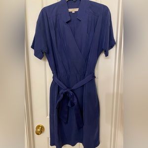 Loft blue shirt dress, Size 10
